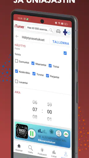 myTuner Radio Suomi nettiradio screenshot