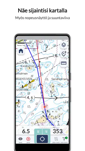 Nautics Sailmate screenshot