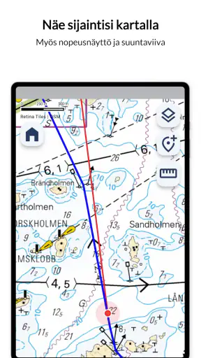 Nautics Sailmate screenshot