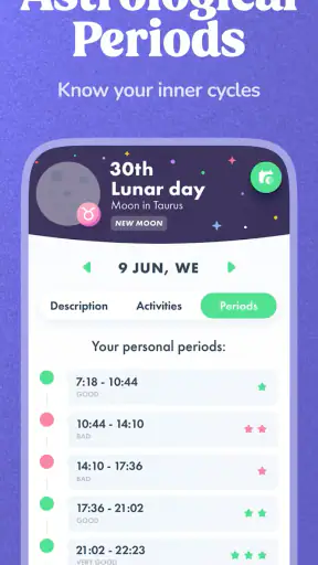 Navamsha: Moon Phase Calendar screenshot