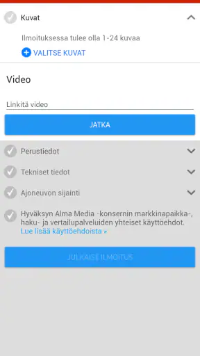 Nettimoto screenshot