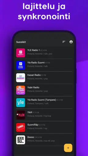 Nettiradio screenshot