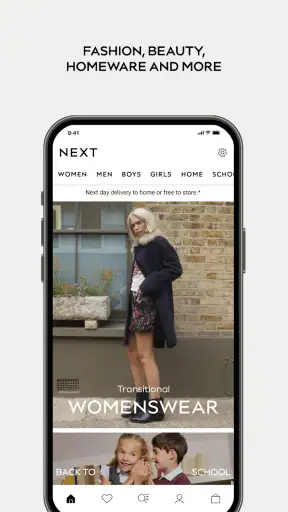Next: Fashion & Homeware screenshot