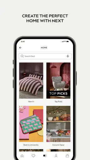 Next: Fashion & Homeware screenshot