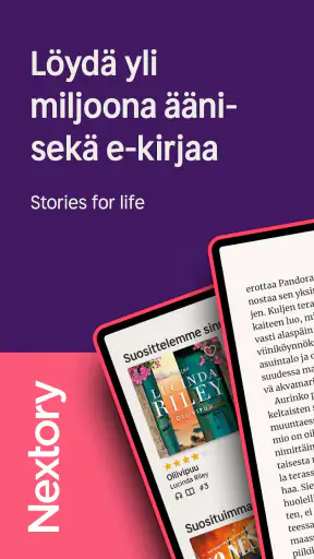 Nextory Kirjat screenshot