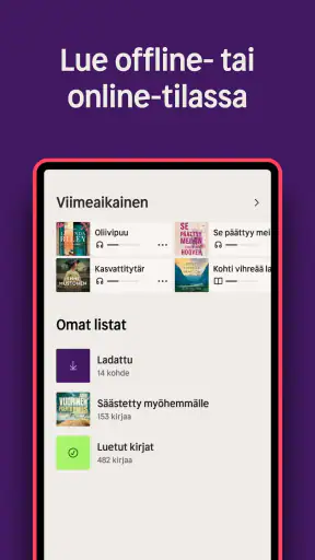 Nextory Kirjat screenshot