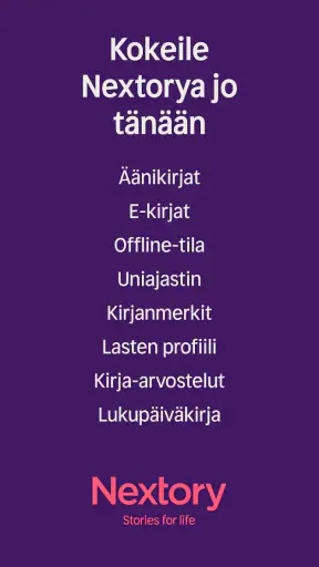 Nextory Kirjat screenshot