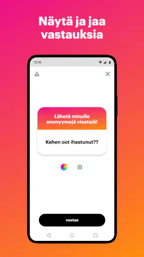 NGL – anonyymi q&a screenshot