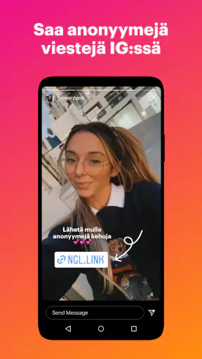 NGL – anonyymi q&a screenshot