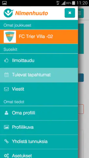 Nimenhuuto.com screenshot
