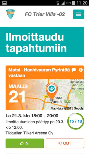 Nimenhuuto.com screenshot