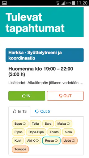 Nimenhuuto.com screenshot