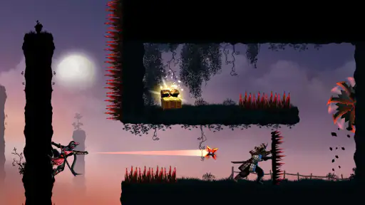 Ninja warrior: seikkailupelien screenshot