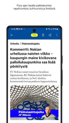 Nokian Uutiset screenshot