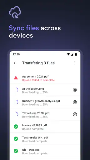 NordLocker Cloud Storage Space screenshot