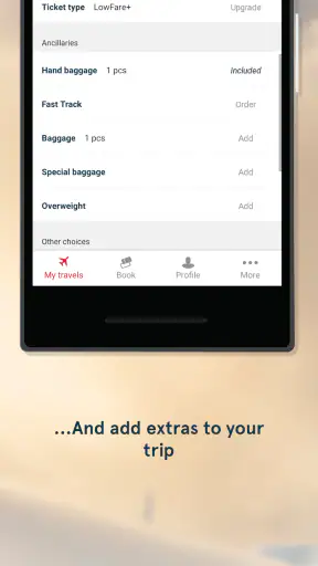 Norwegian Travel Assistant screenshot