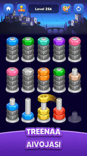 Nut Sort: Color Match Game screenshot