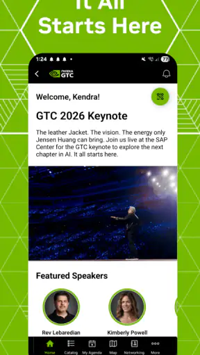 NVIDIA GTC screenshot