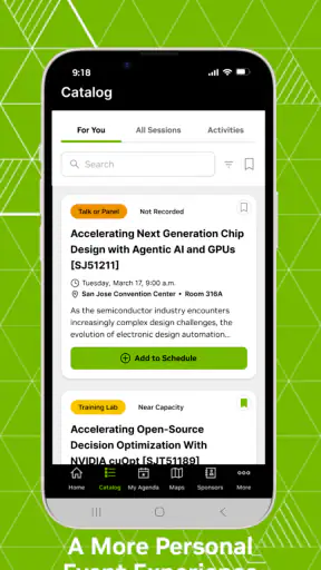 NVIDIA GTC screenshot