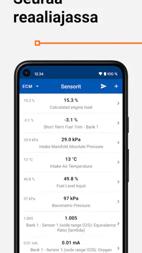 OBD Auto Doctor car scanner screenshot