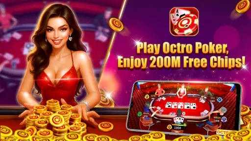 Octro Poker Texas Holdem Games screenshot