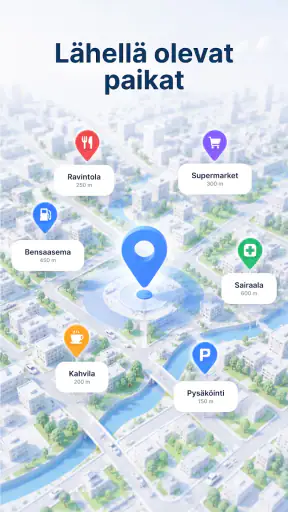 Offline-kartat & AI- screenshot