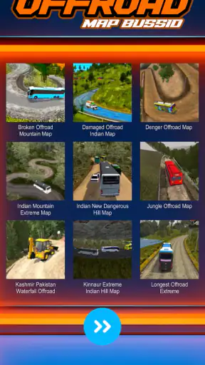 Offroad Map Bussid screenshot