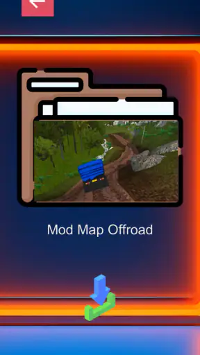 Offroad Map Bussid screenshot