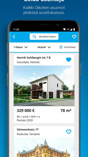 Oikotie – Myytävät asunnot screenshot
