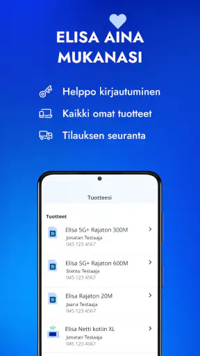 OmaElisa screenshot