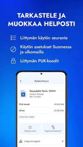 OmaElisa screenshot