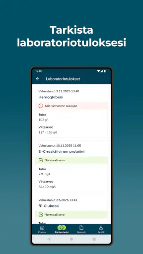 OmaKanta screenshot