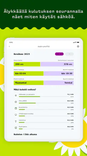 OmaLumme screenshot