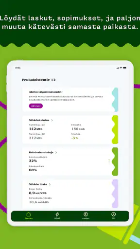 OmaLumme screenshot