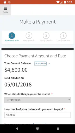 Online Portal by AppFolio screenshot