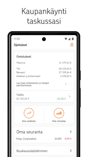 OP-yritysmobiili screenshot