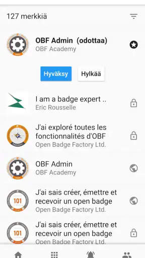 Open Badge Passport screenshot