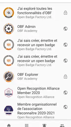Open Badge Passport screenshot