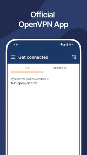 OpenVPN Connect screenshot