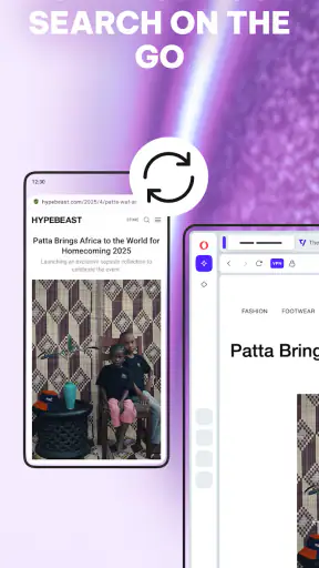 Opera Browser tekoälyllä screenshot