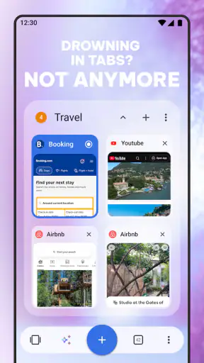 Opera Browser tekoälyllä screenshot