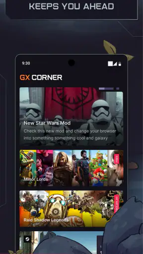 Opera GX: Gaming Browser screenshot