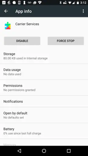 Operaattoripalvelut screenshot