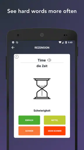 Opi englannin sanoja, lauseita screenshot