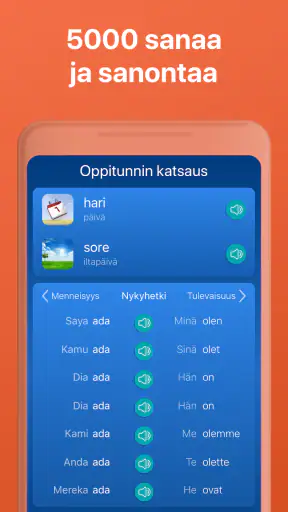Opi puhumaan Indonesiaa screenshot
