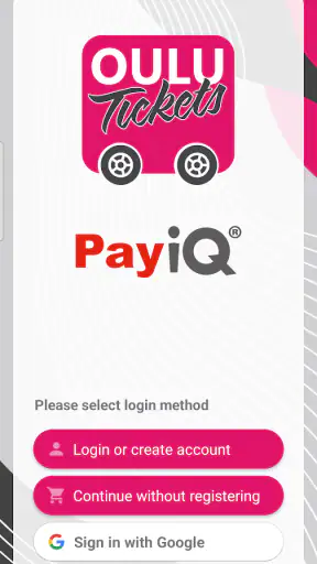 Oulu Tickets screenshot