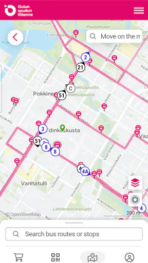 Oulu Tickets screenshot