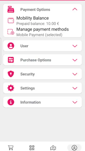Oulu Tickets screenshot