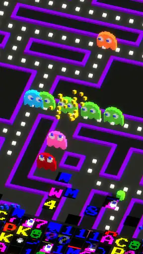 PAC-MAN 256 - Endless Maze screenshot