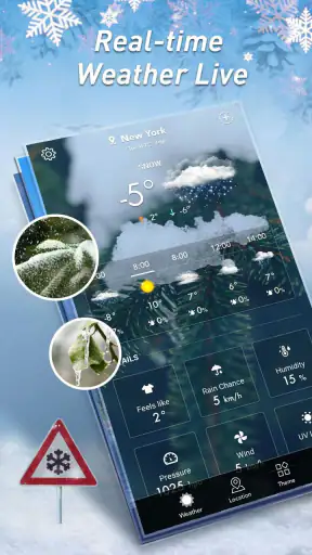 Paikallinen sää-widget screenshot